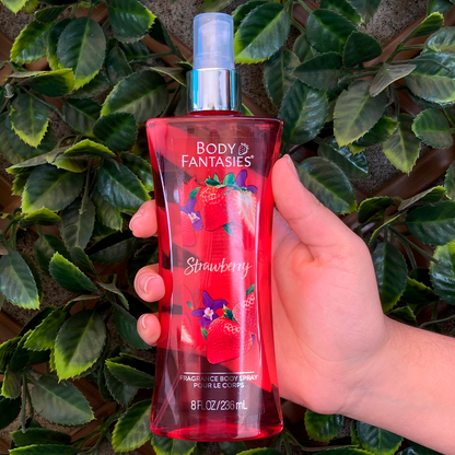 Mist Corporal BodyFantasies Strawberry 236 ml.