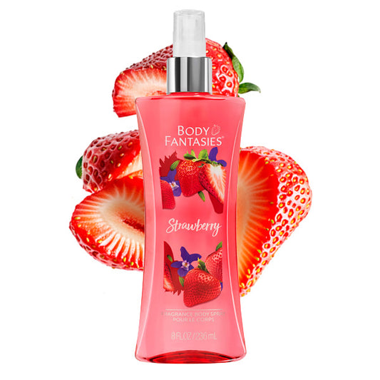 Mist Corporal BodyFantasies Strawberry 236 ml.