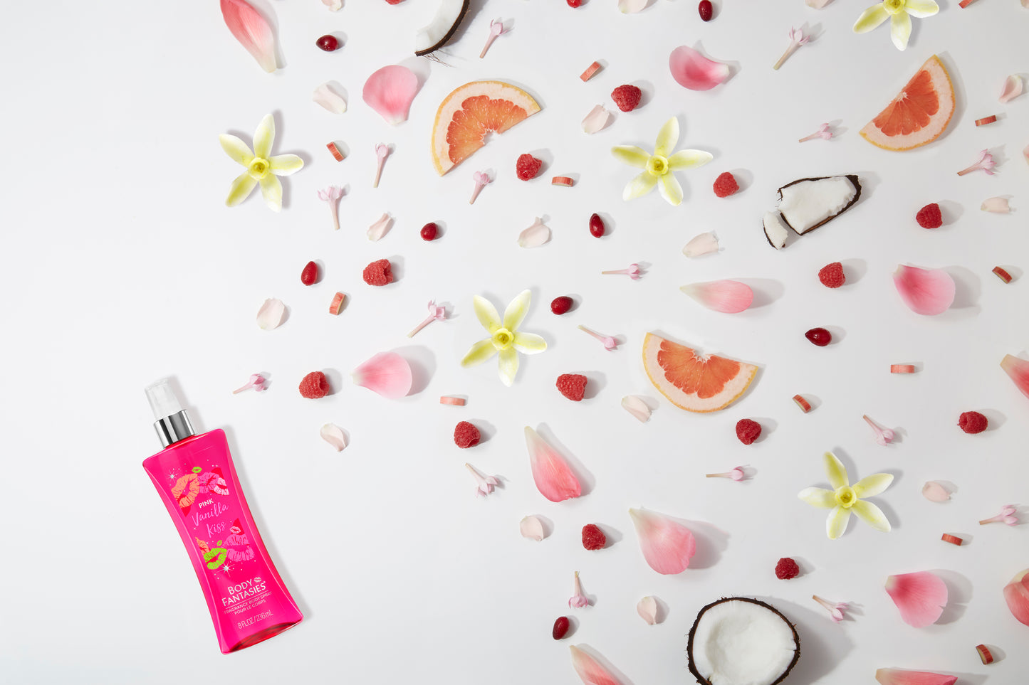 Mist Corporal Body Fantasies Pink Vanilla Kiss 236ml